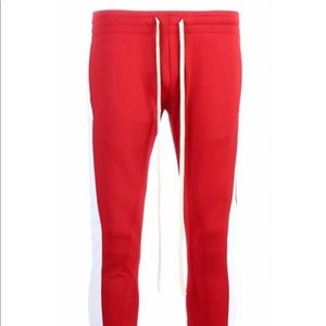 Red Track Pants